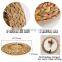 Natural Water Hyacinth Charger Table Mat Placemat Wall basket wholesale straw table mat made in Vietnam