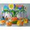 Zhongshan Tai Le amusement equipment children's small and medium-sized indoor and outdoor rotating flying chair flowers paradise yellow bee theme large exemption flying chair rotating honey pot
