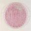 Wholesale Luxury Pink Colored Glass Charger Plate For Wedding Decoration Tableware