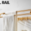 aluminium towel racks