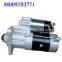Mitsubishi M009T83771 Car Engine Starter Manufacturing China 12V Starter Motor 1447912 1797880 Mitsubishi OEM Custom Starter Motor of Loader
