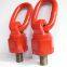 High-strength lifting ring red rotating ring universal lifting ring mechanical lifting tool