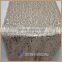 SQN#18 custom champagne color center table decorations, wedding table runner