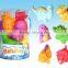 vinyl toys, bath playing. water squirter, soft toys.