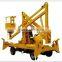 JINCHUAN Factory Wanted Trailer Mounted Towable Spider Boom Lift/Arm Lift/Sky Lift Table With Diesel Engine
