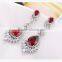 2015 New Arrival high quality fashion statement crystal earring for women wholesale                        
                                                Quality Choice
