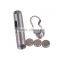 2-in-1LED Aluminum Laser Pointer Keychain with White Light