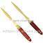 2014 Luxurious and Vintage Check Pattern Wooden Ballpoint Pen With Wooden Pen Holder (Customized Logo)