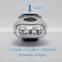 (160192) Portable energy saving plastic dynamo rechargeable solar torch led