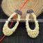 LFD-0021B Newest White Shell Flowers Pave Rhinestone Crystal Connectors Beads For Making Necklace