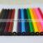7" Round full printing color Black Wooden Color Lead Drawing Pencil With No Rubber Custom Logo