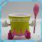 Plastic cartoon ice cream cup-Girls