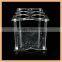 transparent acrylic wine display rack for bar ware