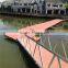 Marine Aluminum Flexible Setting Gangway wahrf Ladder