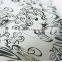 PET Wild Flower Pattern Decorative Film Similar to 3M Window Film