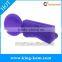 Silicone horn shape mini audio speaker for iPhone 5