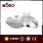 stainless steel gas cooker&industrial wok,thickened wok body,with lid
