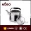classic thickened stainless steel whistling kettle with bakelite handle for boiling water