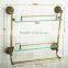 Brass Bathroom Shelves, Bronze Finish Bathroom Accessories, X16001P