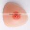 Customized Cheap Realistic and Soft Triangle Fake Silicone Breast
