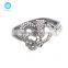 Wholesale Men Vintage Silver Plated Zinc Alloy Cobra Snake Skin Bracelets With Diamond