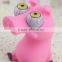 soft pvc vinyl eyes pop out toys ,vinyl pig pop eye toy