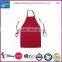 APRON,Cheap and Fine New Type Red Cooking Apron ,Red Cooking Apron