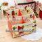 New!!!Storage Box Stationery DIY Cartoon Paper Made Desk Container Pen Container