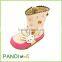 Fashion boots shoes for lady girl student with lovely rabbit as baby's christmas gift
