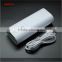 Soshine E4C LED Power Bank External Battery 2 Slots 18650 Battery Charger Box -White