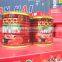 OEM Sticker Paper Tomato Paste, Tinned Tomato Paste 3kg*6tins/carton