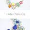 InStock Wholesale 2015 New Hot Sale Fashion Individuality Sweet Bohemia Style Flower Statement Necklace