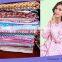 Fashion Floral Print Cotton Flannel Fabric C100 20*13.4 40*41 35"36''