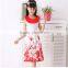 Wholesale Hot Sale New Fashion Frock Short Sleeve Baby Girl Party Dress