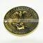High quality custom antique brass souvenir coin