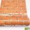 The red brick ancient style self-adhesive indian wallpaper