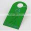 Promotional do not distburb PVC Hotel Door Hanger