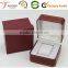 PU engraved leather cover EVA insert pillow rustic watch box