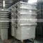 Large plastic dustbin with wheels