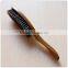 Greensandal wood hair comb with boar bristle,Promotional wholesale personalized wooden hair brush