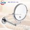 hardware long handle cosmetic mirrors 8" led adjustable pivoting mirrors