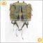 Military green both shoulders sport amouflage running backpack