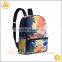 Customized waterproof 600d ladies fancy printed cute backpack