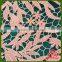 COLORFUL CLOT ACCESSORY CHEMICAL EMBROIDERY FABRIC FOR YOUNG GIRL DRESS