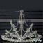 new custom design wholesale small mini pageant crown cheap tiara