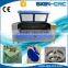 Good sale SIGN 1610 double head 60w+150w co2 wood acrylic laser cutting and engraving machine for sale