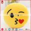 This autumu high quality custom whatsapp emoji pillow for sale in Yangzhou