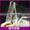 clear zipper pouch for tpu ipad mini tablet protect case/pp plastci for accessories or clothes