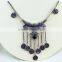 Wholesale Boho Antique African Statement Coin Long Tassel Pendants Luxury Necklace