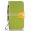 Contrast Colorful leather case for Samsung S6